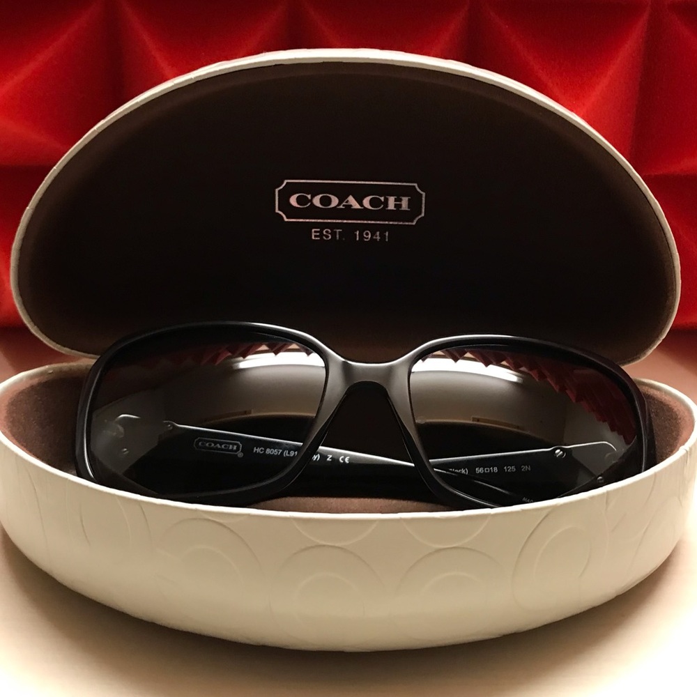Vintage Coach Sunglasses with case